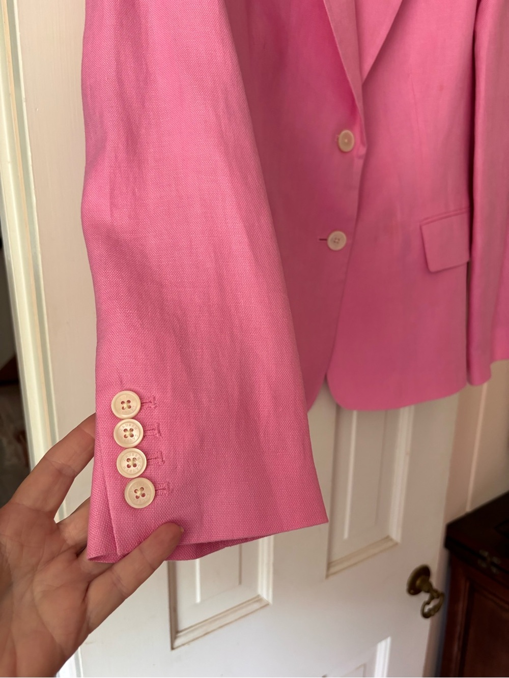 Ralph Lauren Pink Women's Blazer Jacket - Picture 7 of 7